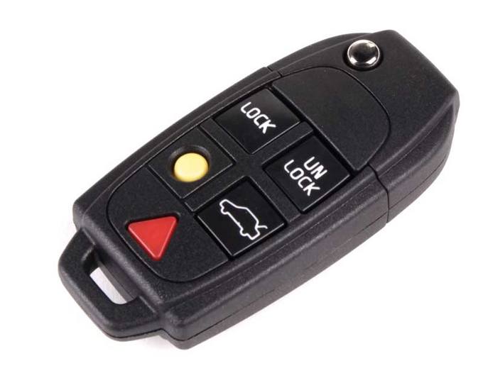 Volvo Keyless Entry Remote Housing (w/ Key Blank) 8688799 - Proparts 83438800